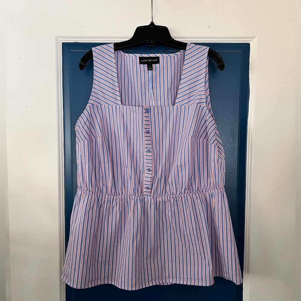 Lane Bryant stripped top